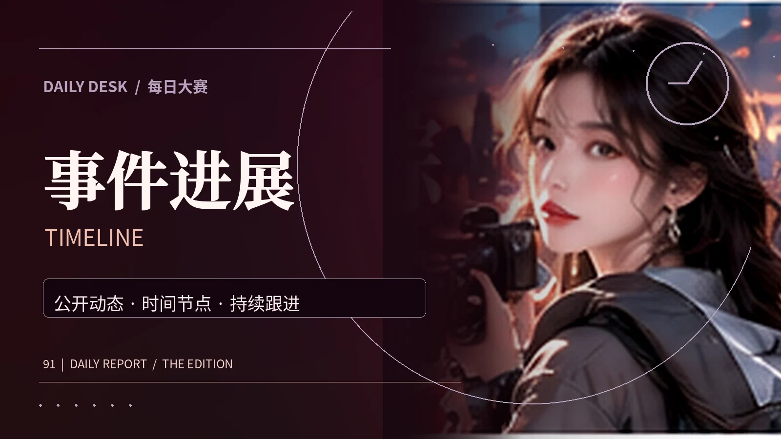 事件信息时间顺序的阅读主题